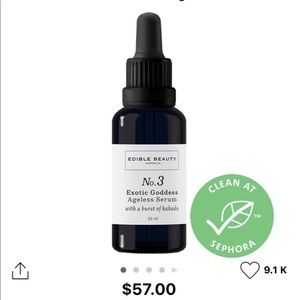 Exotic goddess ageless serum